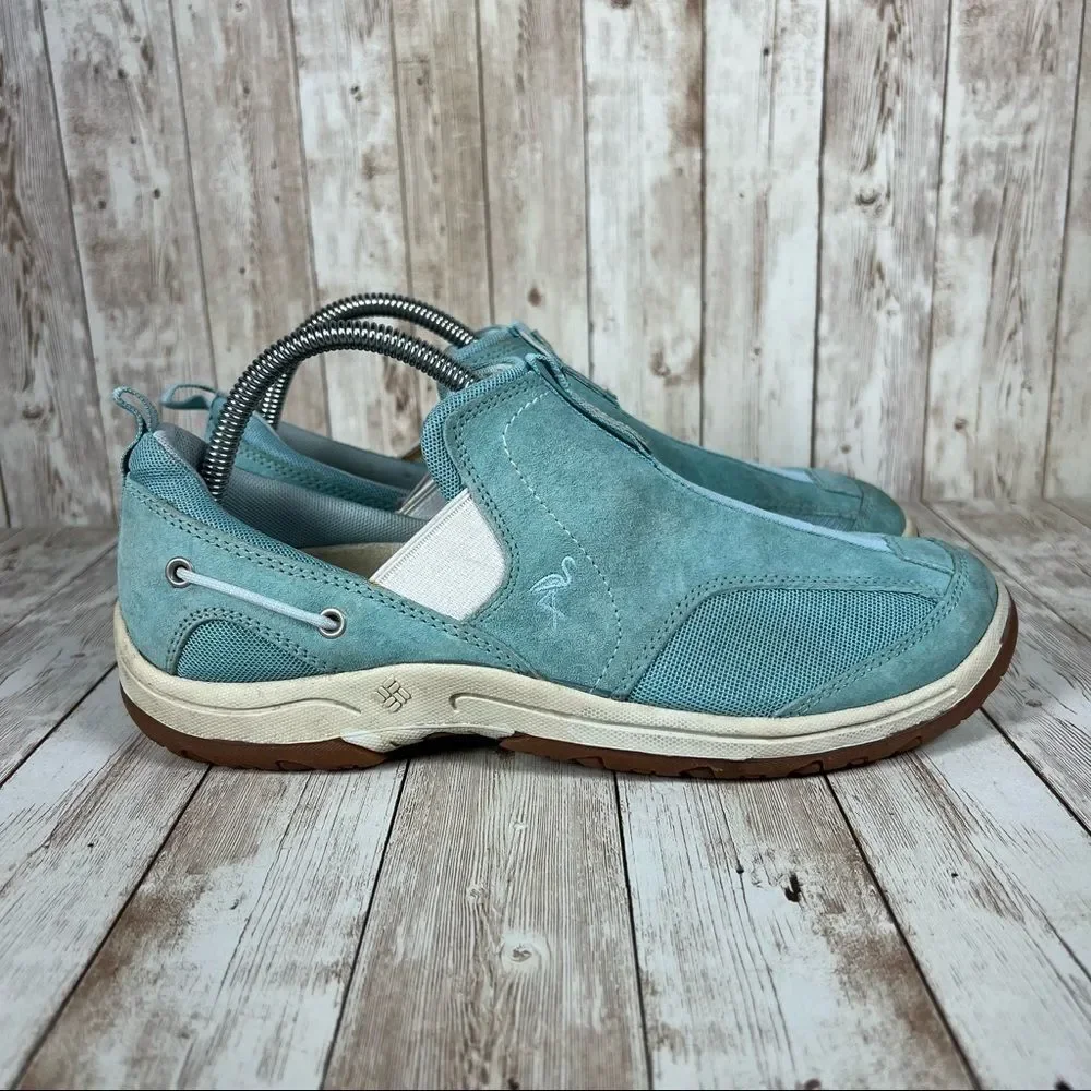 COLUMBIA BOUE Suede Water‎ Shoes - Womens 10